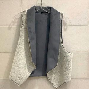 Tart Faux Fur & Suede Vest size S